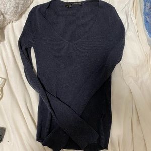 Navy Blue Light Sweater